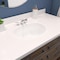 Surfside Bootz Azalea Enameled Steel Bathroom Sink 20 in. W X 6.5 in. D White 021-2445-00 - alternate 2